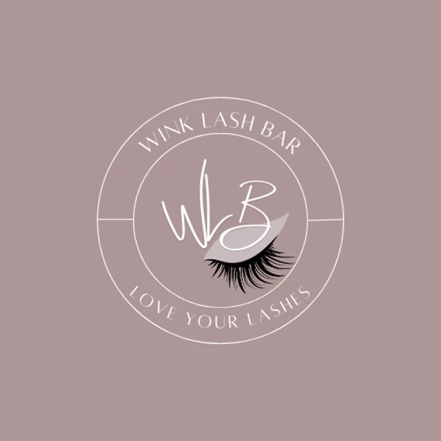 The Wink Lash Bar badge: Love your lashes